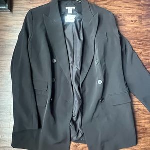 Never worn H&M black blazer size Medium